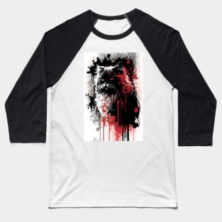 Persian Longhair Portrait Baseball T-Shirt